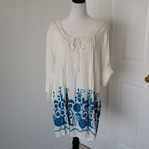 Embellished Tunic/Cover Up  